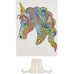 Puzzel hout figuur eenhoorn 137 stukjes