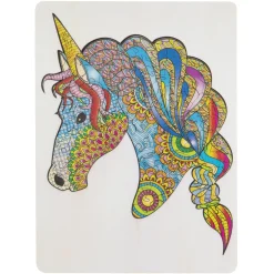 Puzzel hout figuur eenhoorn 137 stukjes