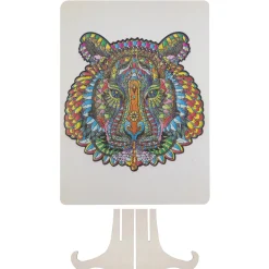 Puzzel hout figuur tijger 130 stukjes