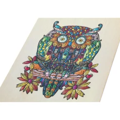 Puzzel hout figuur uil 133 stukjes