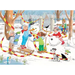 Puzzel Jan Van Haasteren Junior De Sneeuwpop 150 Stukjes