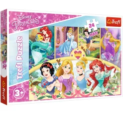 Puzzel Maxi Princess Magic Of Memo 24 Stukjes