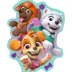 Puzzel Paw Patrol hout figuur 50 stukjes luxe