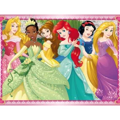 Puzzel Ravensburger Disney Princess 4 in1 100 stukjes