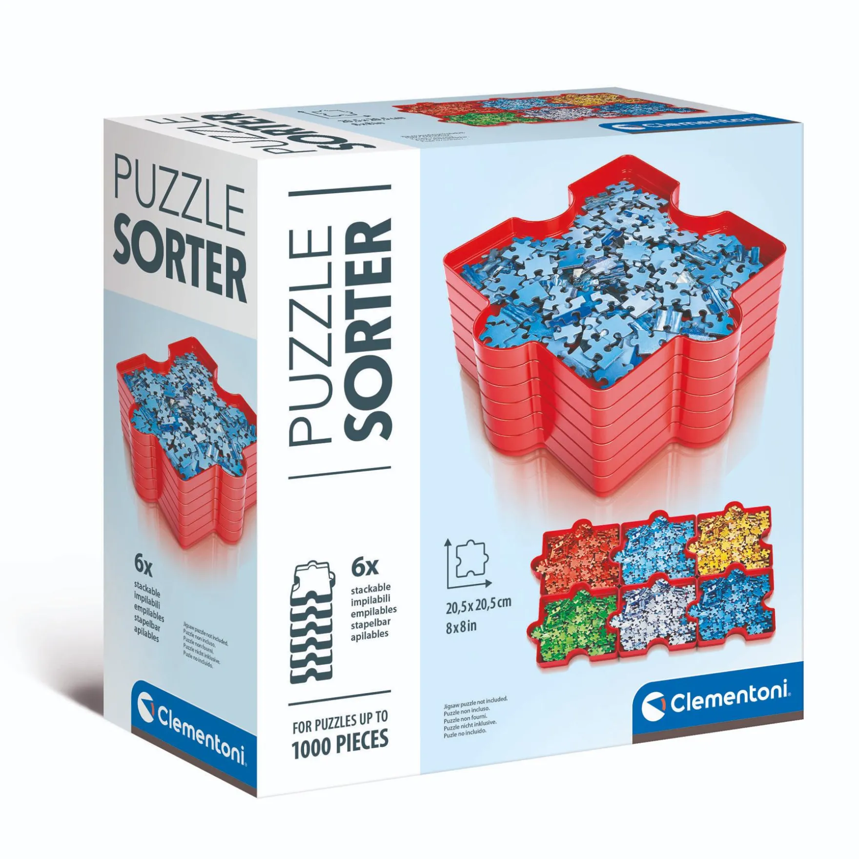 Puzzel sorter 6-delig
