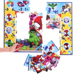 Puzzel vloer groot spidey