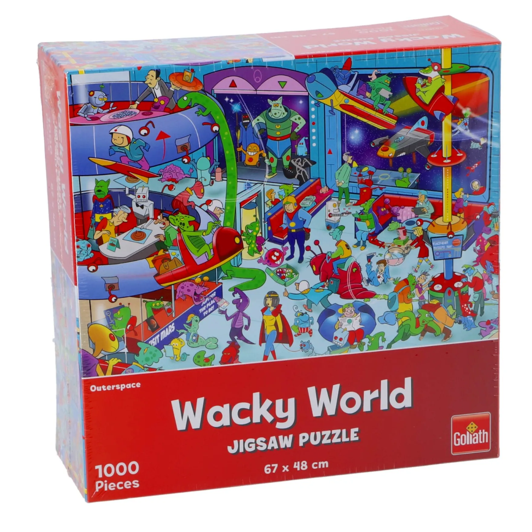 Puzzel Wacky World Outerspace 1000 stukjes