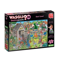 Puzzel Wasgij 28 Mancave Van Pa! 1000 stukjes