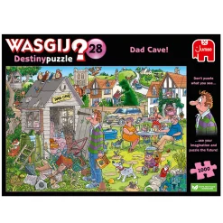 Puzzel Wasgij 28 Mancave Van Pa! 1000 stukjes