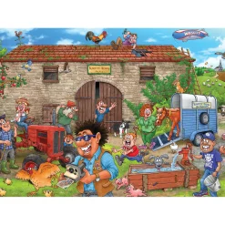 Puzzel Wasgij Destiny 30 Gelukkige Oogst (1000)