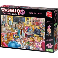 Puzzel Wasgij Destiny 27 koffieshop 1000 stukjes