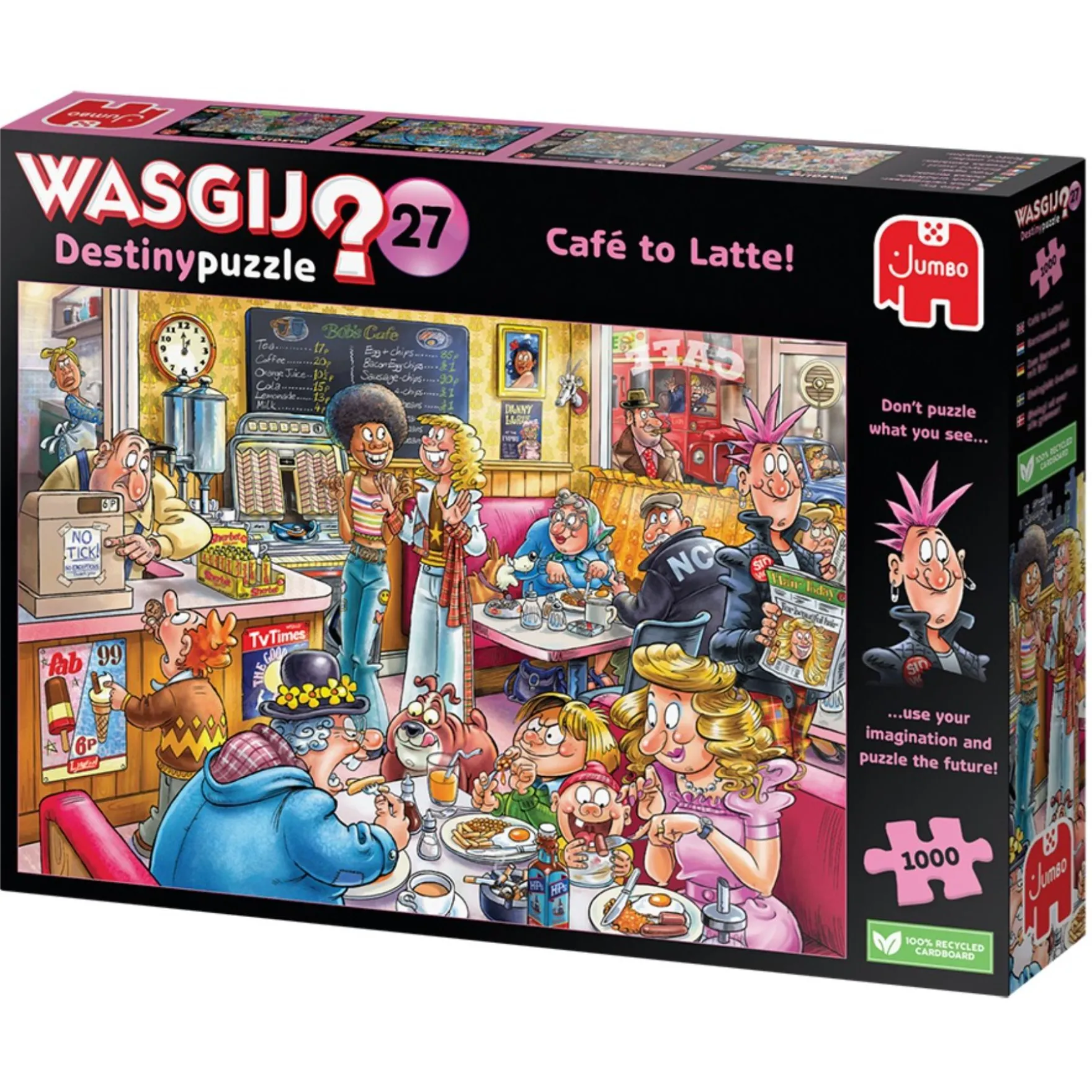 Puzzel Wasgij Destiny 27 koffieshop 1000 stukjes