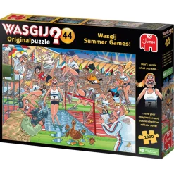 Puzzel Wasgij Original 44 zomerspelen 1000 stukjes
