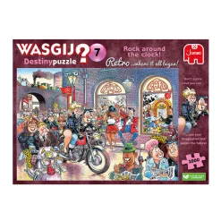 Puzzel Wasgij Retro Destiny 7 Rock around the clock! 1000 stukjes