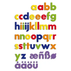 Quercetti Magneet Letters Kleuren 48 Delig