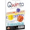 Qwinto Scoreblokken 2 Stuks - Dobbelspel