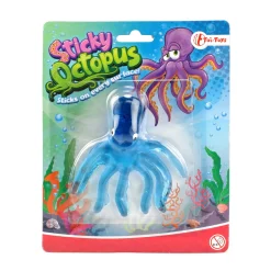 Raamkruiper Sticky octopus 4 assorti