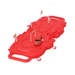 Raceset auto met baan en accessoires in koffer 2 assorti