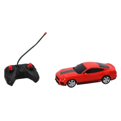 Radiografisch bestuurbare auto ford 1:24 mustang mach 1 rood