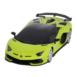 Radiografisch bestuurbare auto lamborghini 1:24 aventador svj roadster neon groen