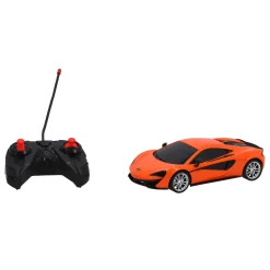 Radiografisch bestuurbare auto Mclaren 1:24 570s oranje