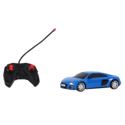 Radiografisch bestuurbare auto audi 1:24 r8 coupé  blauw