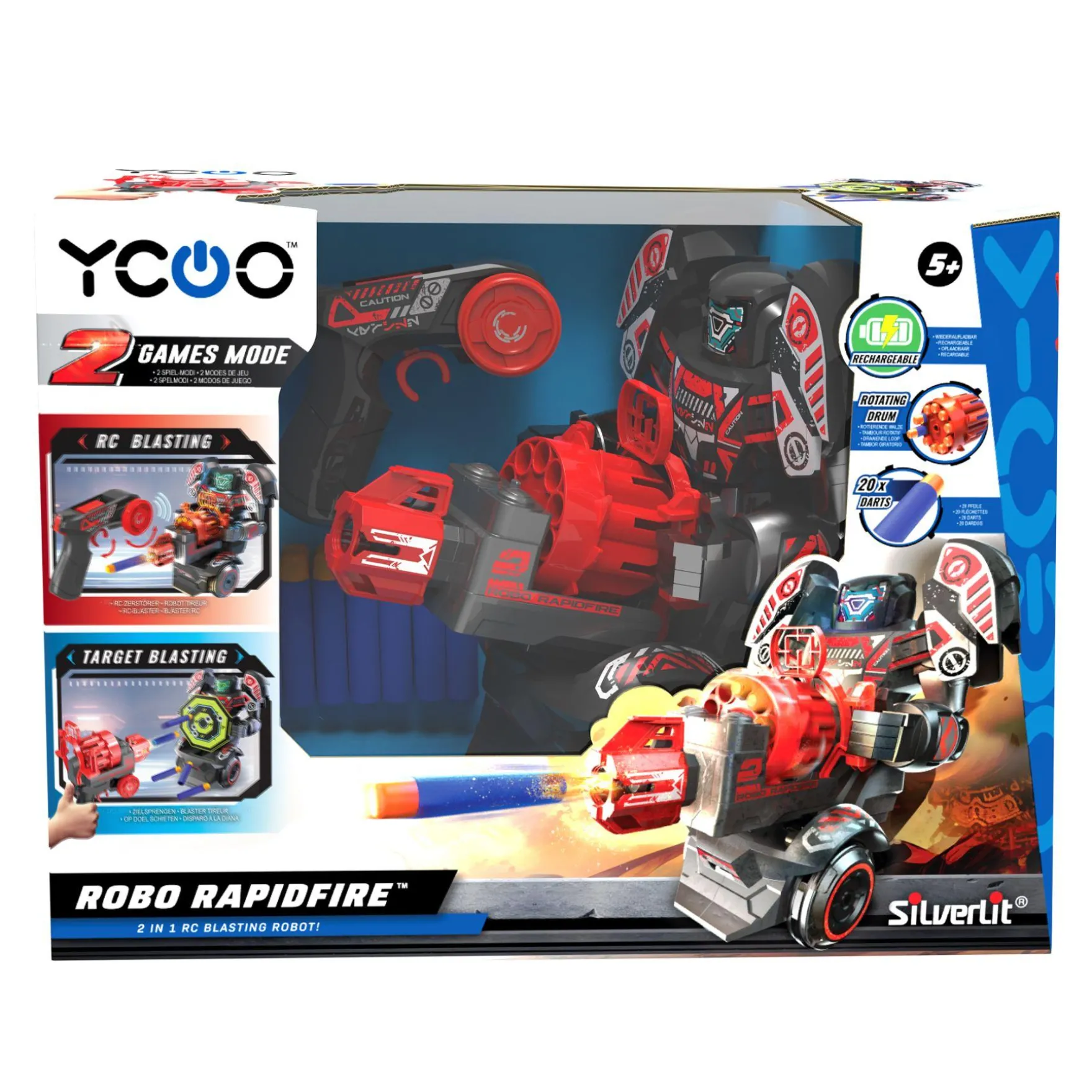 Radiografisch bestuurbare Robo Rapidfire