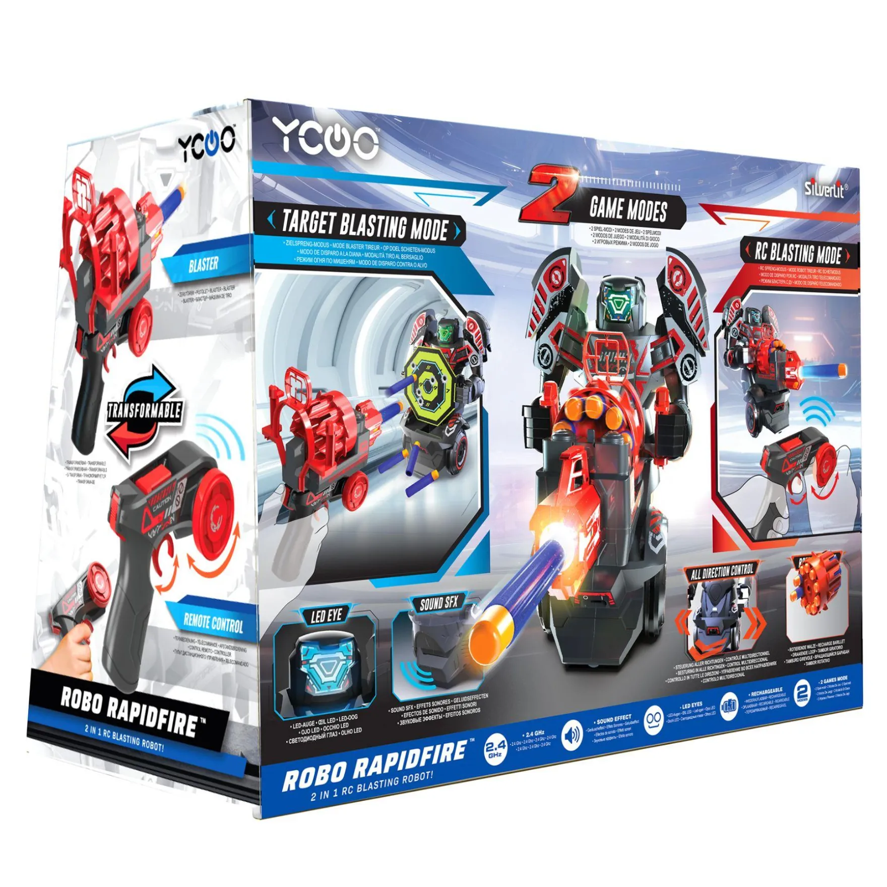 Radiografisch bestuurbare Robo Rapidfire