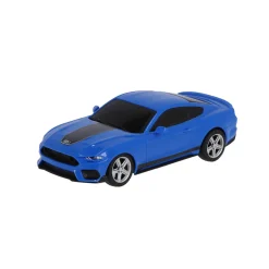 Radiografisch bestuurbare auto ford 1:24 mustang  mach 1 blauw