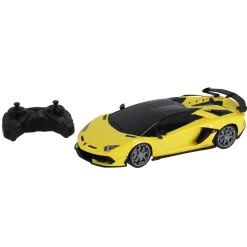 Radiografisch bestuurbare auto lamborghini 1:16 2,4g aventador svj roadster geel