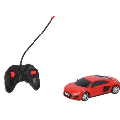 Radiografisch bestuurbare auto audi 1:24 r8 coupé rood