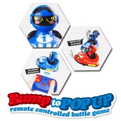 Radiografisch bestuurbare battle bumper botsauto's 2 in 1