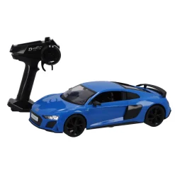 Radiografisch bestuurbare auto audi 1:14 2.4g r8 coupé blauw