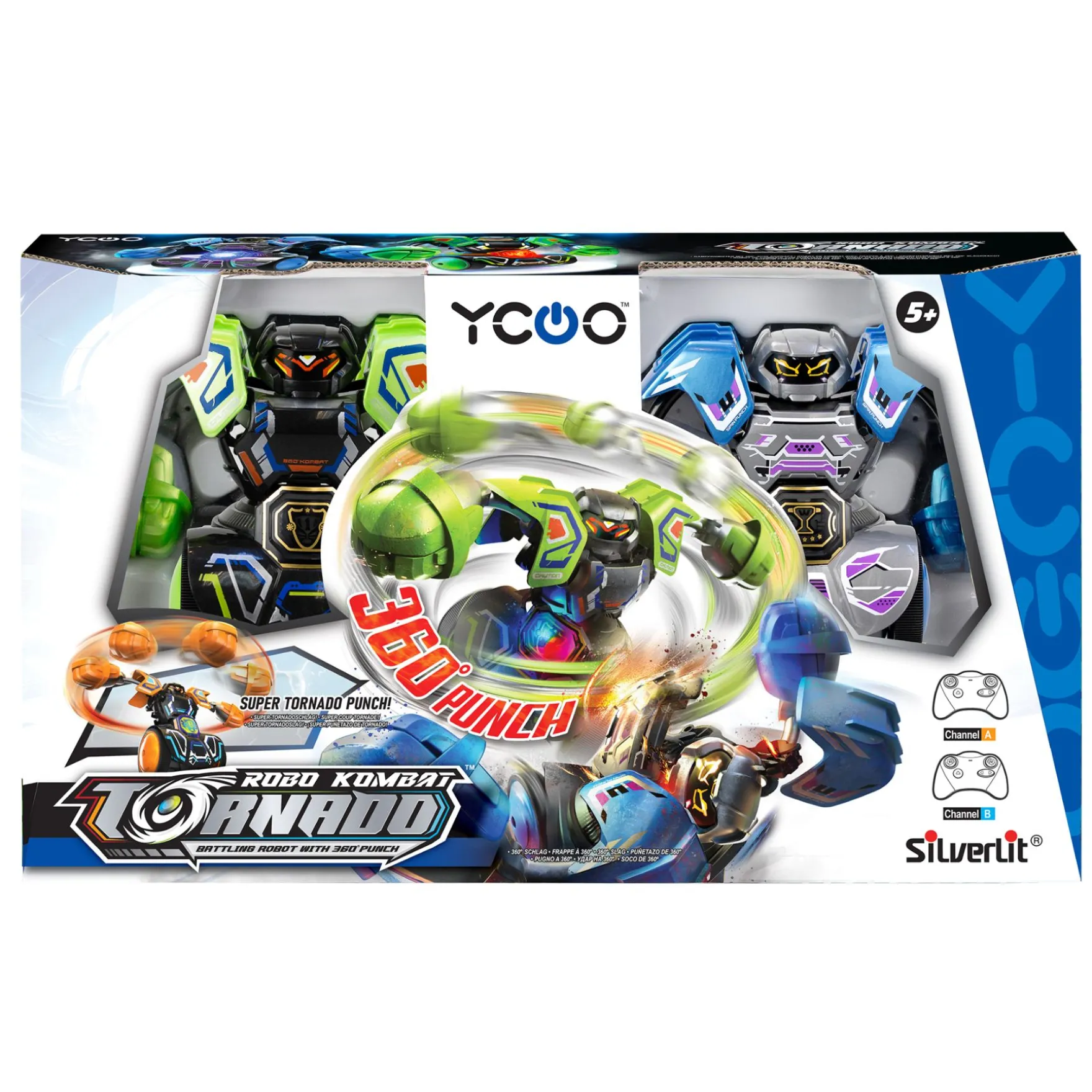 Radiografisch bestuurbare Robo Kombat Tornado battle pack