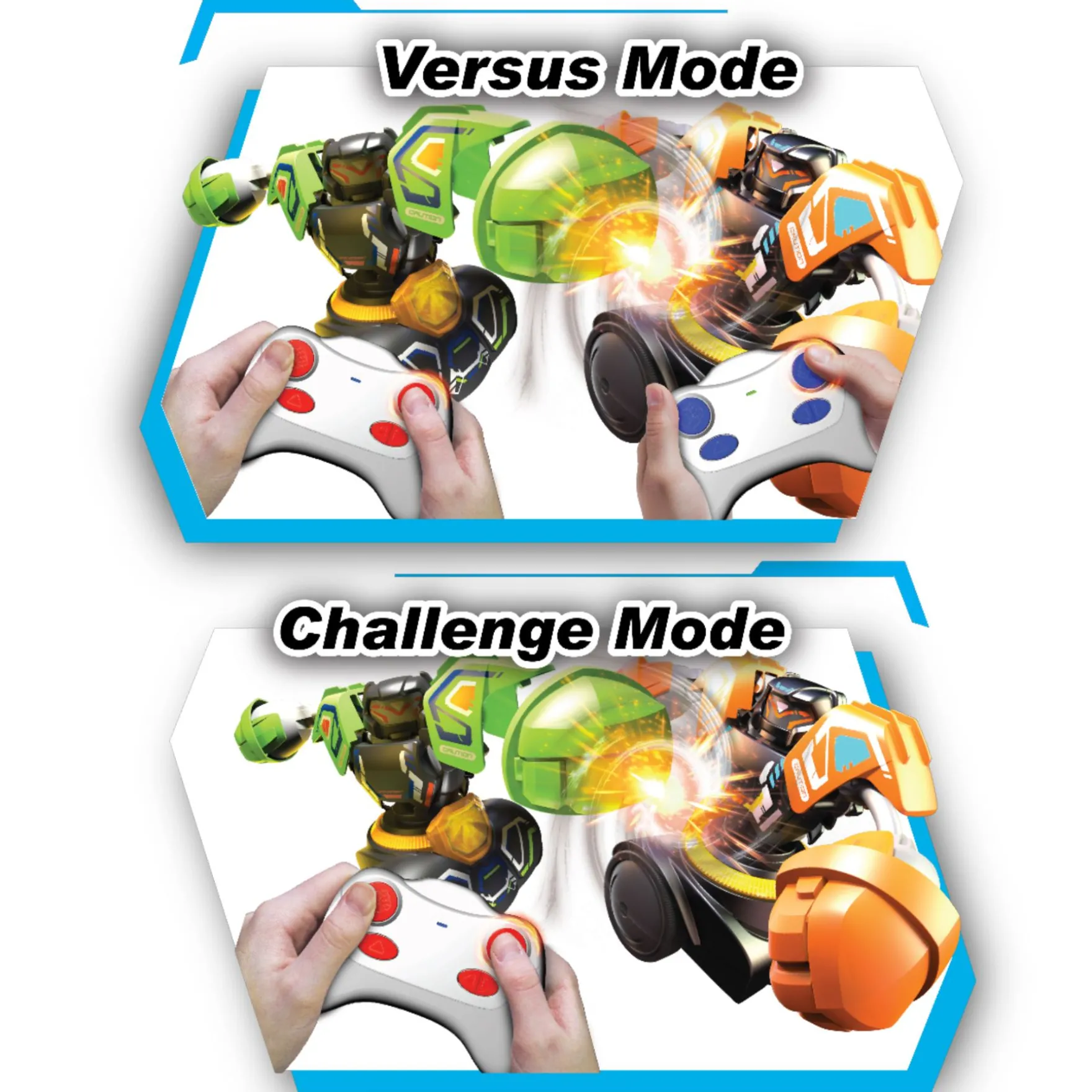 Radiografisch bestuurbare Robo Kombat Tornado battle pack