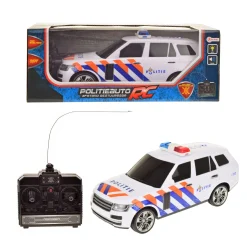 Radiografisch bestuurbare politieauto met licht en geluid (NL)