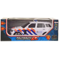 Radiografisch bestuurbare politieauto met licht en geluid (NL)