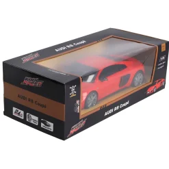 Radiografisch bestuurbare auto audi 1:16 2.4g r8  coupé rood