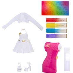 Rainbow High Air Brush & Create Fashion Doll Grey  Eyes