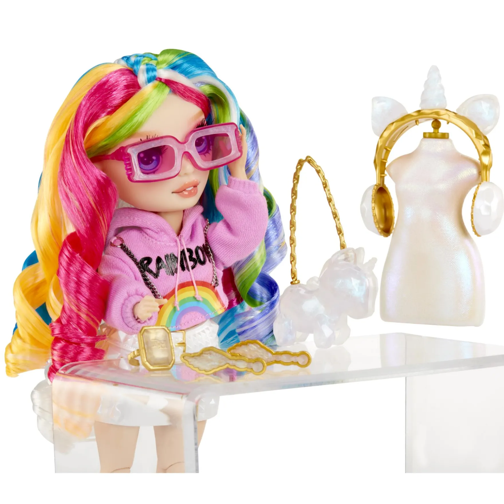 Rainbow High Crystal Fashion Doll Amaya