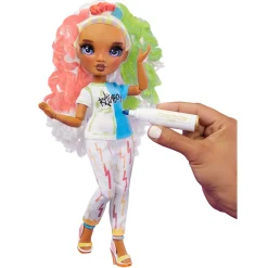 Rainbow High Custom Modepop 2 (paarse ogen)