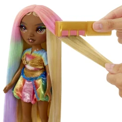 Rainbow High Hair Play Doll Meline (Gold)