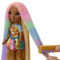 Rainbow High Hair Play Doll Meline (Gold)