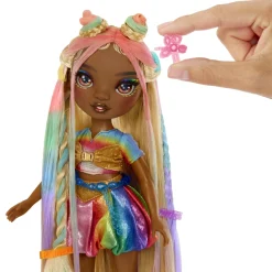 Rainbow High Hair Play Doll Meline (Gold)