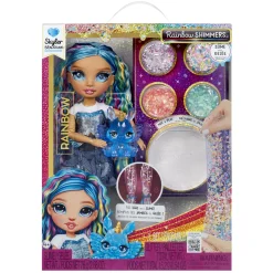Rainbow High Rainbow Shimmers With Slime Fashion  Doll Skyler (Blue)