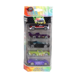 Rapid Wheels auto die cast color change 5 pack
