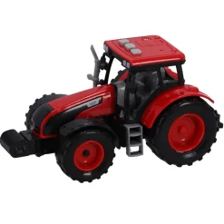 Rapid Wheels Autotransporter met 2 tractoren met  licht en geluid en frictie