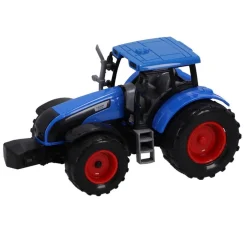 Rapid Wheels Autotransporter met 2 tractoren met  licht en geluid en frictie