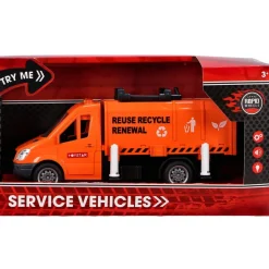 Rapid Wheels Vuilniswagen Met Licht En Geluid En Frictie