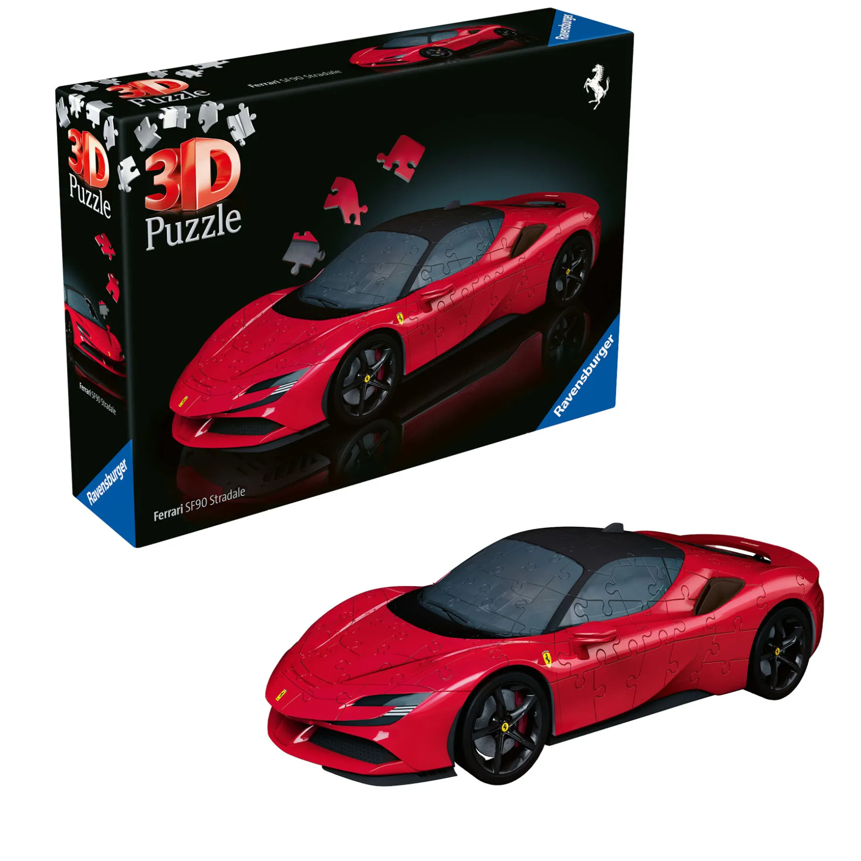 Ravensburger - 3D Puzzel - Ferrari SF90 Stradale 108 stukjes